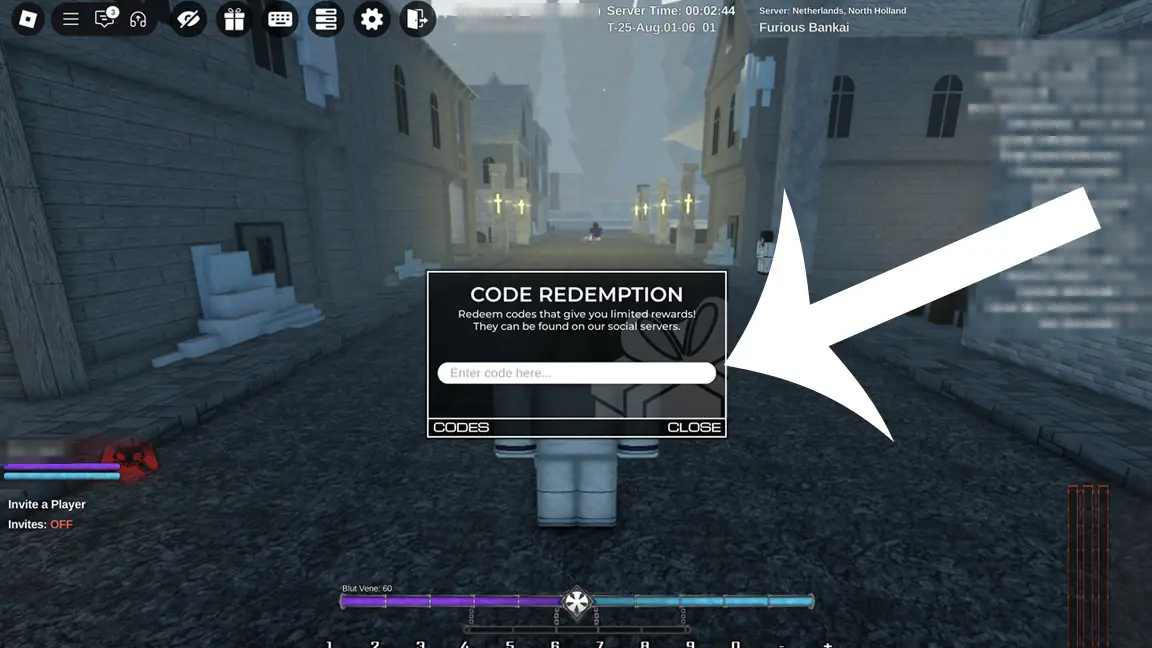 Step 4: Enter Type Soul Code